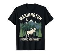 Washington Pacific Northwest Moose Mountain T-Shirt