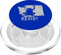 Washington Resist Frog Protest No Kings Day PopSockets PopGrip for MagSafe