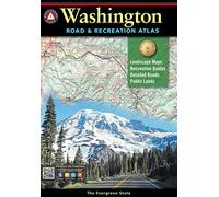 Washington Road & Recreation Atlas – The Evergreen State (Benchmark Maps) – 9th Edition