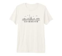 Washington Skyline Design USA D.C. Silhouettes Premium T-Shirt
