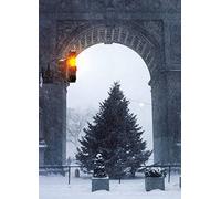 Washington Square Arc New York Christmas Cards Boxed With Envelopes Set of 12 Holiday Cards And 12 Envelopes. Made in USA