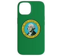 WASHINGTON STATE FLAG THE EVERGREEN STATE Case for iPhone 14
