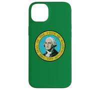 WASHINGTON STATE FLAG THE EVERGREEN STATE Case for iPhone 14 Plus