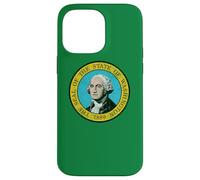 WASHINGTON STATE FLAG THE EVERGREEN STATE Case for iPhone 14 Pro Max