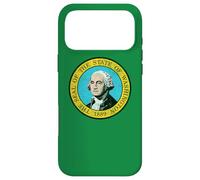WASHINGTON STATE FLAG THE EVERGREEN STATE Case for iPhone 17 Pro Max