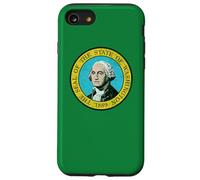 WASHINGTON STATE FLAG THE EVERGREEN STATE Case for iPhone SE (2020) / 7/8