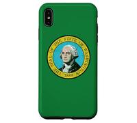 WASHINGTON STATE FLAG THE EVERGREEN STATE Case for iPhone XS Max