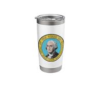 Washington State Flag The Evergreen State Stainless Steel Insulated Tumbler