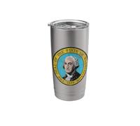 Washington State Flag The Evergreen State Stainless Steel Insulated Tumbler