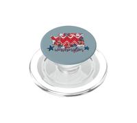 Washington State Floral Patriotic Graphic PopSockets PopGrip for MagSafe