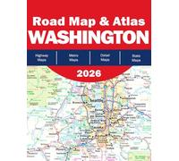 Washington State Road Map - Washington State Road Atlas - Washington D.C. Road Map