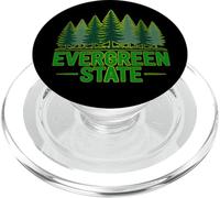Washington The Evergreen State Nature Lover Forest PopSockets PopGrip for MagSafe