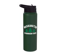 Washington The Evergreen State PNW Stainless Steel Insulated Water Bottle