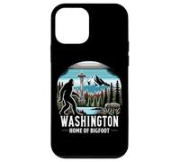 Washington USA Pacific Northwest Sasquatch Bigfoot Hunters Case for iPhone 12 mini