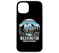 Washington USA Pacific Northwest Sasquatch Bigfoot Hunters Case for iPhone 13
