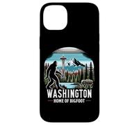 Washington USA Pacific Northwest Sasquatch Bigfoot Hunters Case for iPhone 14 Plus