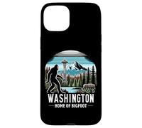 Washington USA Pacific Northwest Sasquatch Bigfoot Hunters Case for iPhone 15 Plus