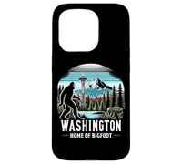 Washington USA Pacific Northwest Sasquatch Bigfoot Hunters Case for iPhone 15 Pro