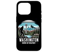 Washington USA Pacific Northwest Sasquatch Bigfoot Hunters Case for iPhone 16 Pro
