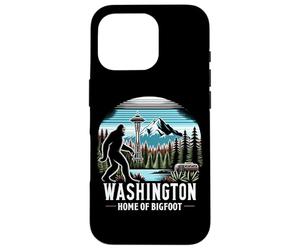 Washington USA Pacific Northwest Sasquatch Bigfoot Hunters Case for iPhone 16 Pro