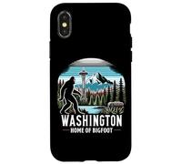 Washington USA Pacific Northwest Sasquatch Bigfoot Hunters Case for iPhone X/XS