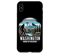 Washington USA Pacific Northwest Sasquatch Bigfoot Hunters Case for iPhone XS Max