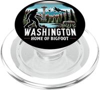Washington USA Pacific Northwest Sasquatch Bigfoot Hunters PopSockets PopGrip for MagSafe