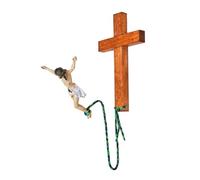 Washranp Cross Home Wall Decor Jesus Jumping Sure Here's A Product Title for Listing Bungee Decoration Unique Office Church Hanging Crucifix Christ Savior A
