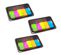 Washranp Flag Tabs Post Tabs Flags Sticker 300pcs Sticky Index Tabs Self Adhesive Waterproof Transparent Sticky Page Markers Multicolor