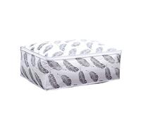 Washranp Large Capacity Clothes Storage Bag Organizer Foldable Proof Multi-purpose Clothes Quilt Storage Bag for Comforter, Blanket, Pillow, Clothing,Bedding, Linen, Duvet Covers M A