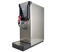 Washroom Hub Counter Mounted Autofill Hot Water Boiler, 10/20L Capacity, Mains Fed, Digital Programmable Display, for Offices and Cafes, Slim Profile Design (Brushed Steel, 10L)
