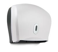 Washroom Hub Mini Jumbo Toilet Roll Dispenser - Duo Paper Holder - Commercial Bathroom