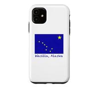 Wasilla Alaska USA Flag Souvenir Case for iPhone 11