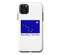 Wasilla Alaska USA Flag Souvenir Case for iPhone 11 Pro Max