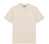 Wasim Akram Cricket Icon Frame Men's T-Shirt - Beige / XS