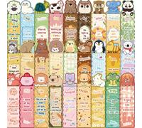 Wasise Animal Bookmark - 30PCS Book Marks for Women, Funny Practical Bookmarks for Women with Cute Animal Designs,Book Marks Pack of 30, Multipack Bookmarks,Cat Bookmark for Lovers Gift