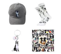 Wasise Border Collie Gifts - Border Collie Socks, Borders Collies Keyring, Borders Collies Gifts for Women, Men, with Baseball Cap, Keyring, Stickers, Socks, Gifts for Christmas Birthday Party