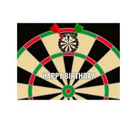 Wasise Darts Party Decorations - Darts Backdrop, Darts Birthday Decorations, Gun Happy Birthday Backdrop, for Boy'S Birthdays Partys Themed Party Decorations 180 * 110 CM for Friends Colleagues Gift