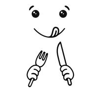 Wasise Fridge Decal - Fun and Creative Fridge Decal, Kitchen Decals, Refrigerator Decals Peel and Stick, Refrigerator Stickers Full Door Cover, Freezer Stickers with Cartoon Gluttonous Expression