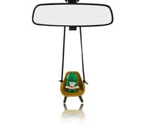 Wasise Frog Rearview Mirror Accessories - Frog Car Accessories, Car Mirror Hanging Accessories, Cars Hanging Ornament, Bookworm Frogs Decor, Aesthetic Vehicle Interior, Funny Cars Interior Decor Gifts