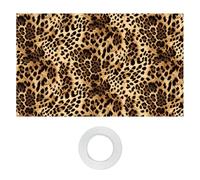 Wasise Leopard Print Party Decorations - Cheetah Print Birthday Decoration, Leopard Pattern Tapestry, Photography Backdrop, Cheetah Pattern Table Cloth, Leopards Prints Party Background