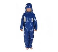 Wasp/Bee Keeping Suit Removeable Hat Anti-bee/Anti-Wasp Protective Safety Equipment Supplies Jacket Veil Set for Beekeeping(Blu,XXL)