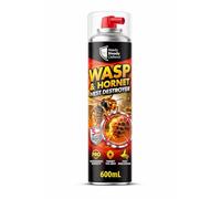 Wasp & Hornet Nest Destroyer 600ml - 5m Power Jet, Wasp & Hornet Nest Destroyer Aerosol, Professional Strength Fast Knockdown Insecticide for Indoor & Outdoor Nests Long Range Precision Treatment