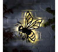 (Wasp) LED Metal Wall Art Wildlife (Wasp)