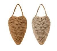 Wasp Nest Decoy, Crochet Hanging Hornet Nest Decoy, Fake Bee Hive for Outdoor Patio Eaves Orchard