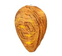 Wasp Nest Decoy,Hanging Wasp Nest Stay - Paper-Like Cotton-Bamboo Fiber, Wasps Hornets Yellow Jackets for Gardens, Decks, & Pools - Weather-Resistant Insect Deterrent (Yellow,cloth 1Pcs)