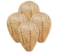 Wasp Nest Decoy - ShiningUU 4Pcs Fake Hornet Nest Hanging Set, Realistic Outdoor Wasp Deterrent for Gardens, Patios & Yards | Effective Wasp Nest Decoy to Repel Wasps, Hornets & Yellow Jackets