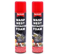 Wasp Nest Destroyer Foam - 300ml (Pack of 2) | Indoor & Outdoor Use | Effective Wasp Nest Removal & Control | Fast-Acting Foam for Safe Wasp Elimination