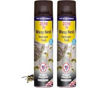 Wasp Nest Destroyer Foam - 300ml (Pack of 2) | Indoor & Outdoor Use | Effective Wasp Nest Removal & Control | Fast-Acting Foam for Safe Wasp Elimination