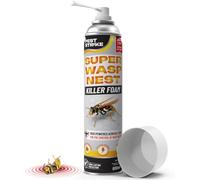 Wasp Nest Killer Foam Spray 600ml - Fast-Acting Aerosol for Indoor & Outdoor Use - Powerful Foam Wasp Spray for Safe & Effective Wasp Nest Removal